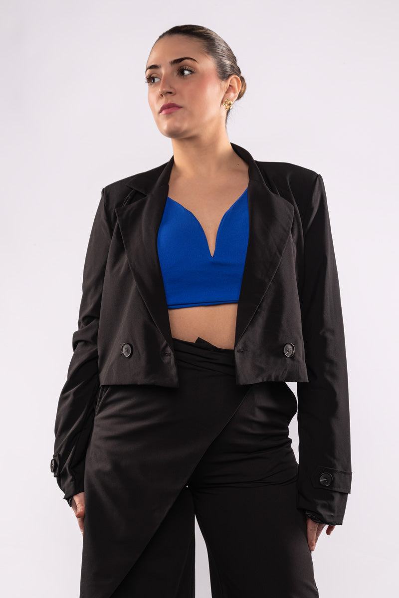 Conjunto blazer y pantalón sastre