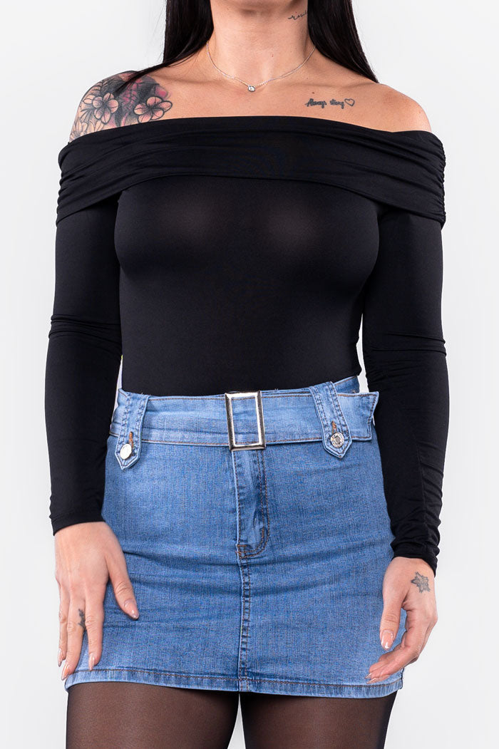 Falda pantalón vaquera