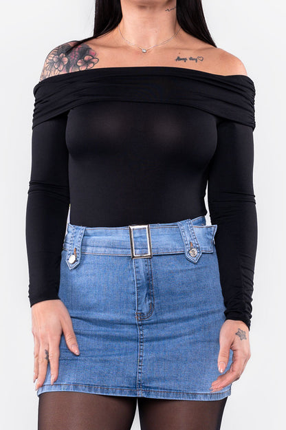 Falda pantalón vaquera