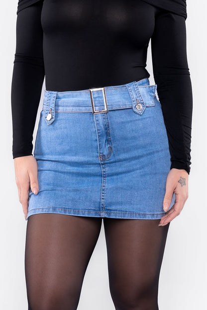 Falda pantalón vaquera