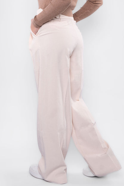Pantalón casual de pierna ancha