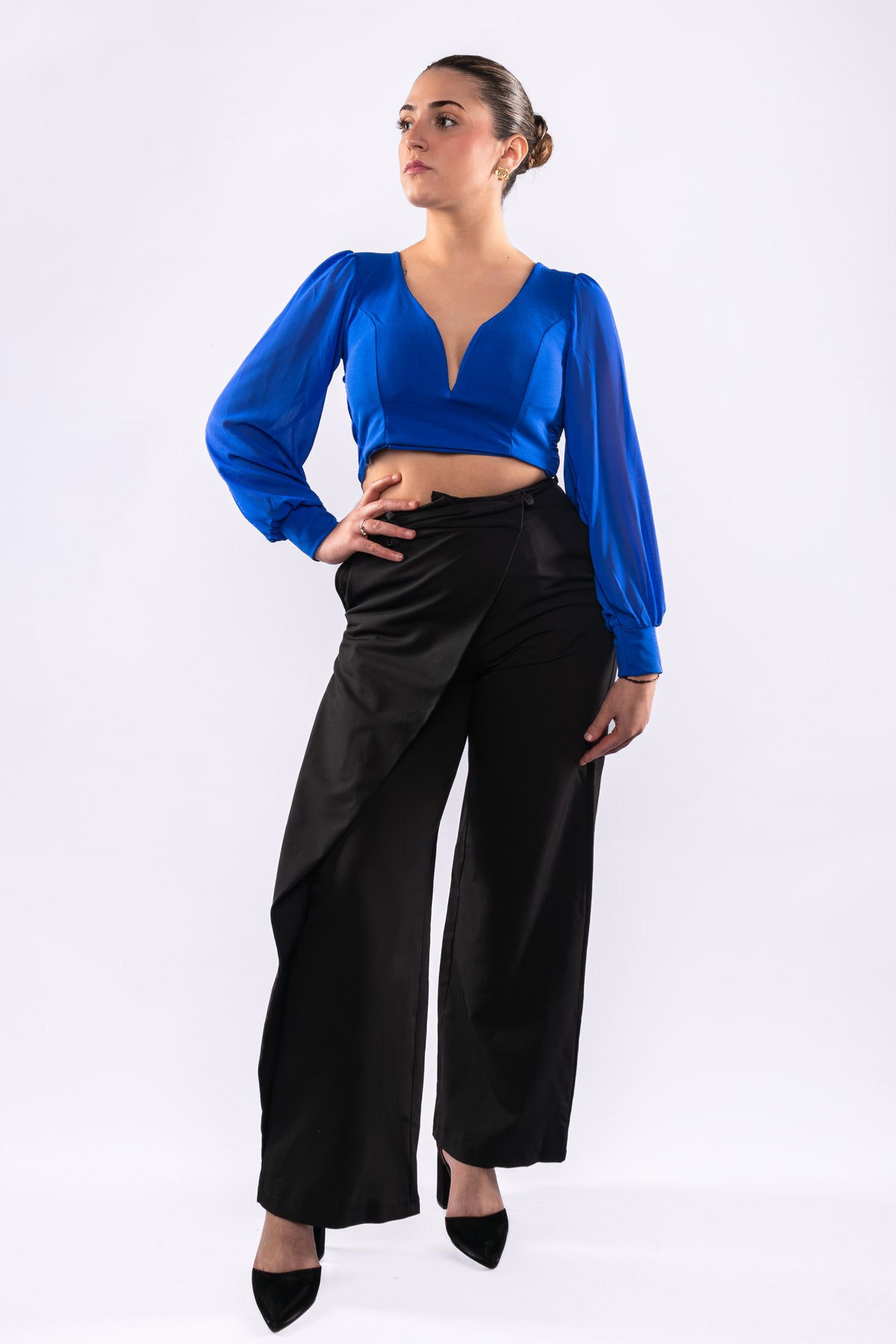 Pantalón sastre cruzado