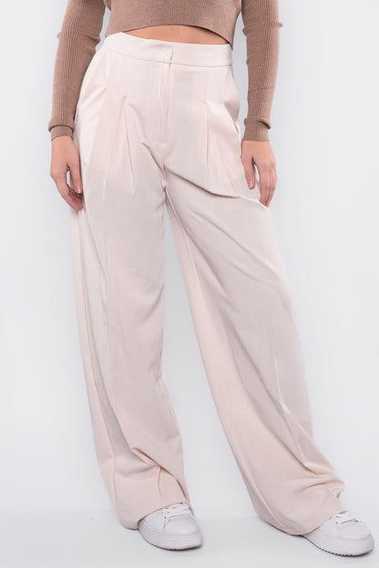 Pantalón casual de pierna ancha