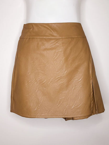 FALDA PANTALON POLIPIEL